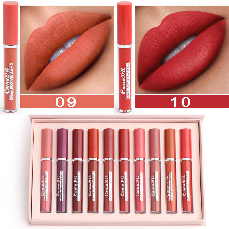 Waterproof Matte Lipstick Sets