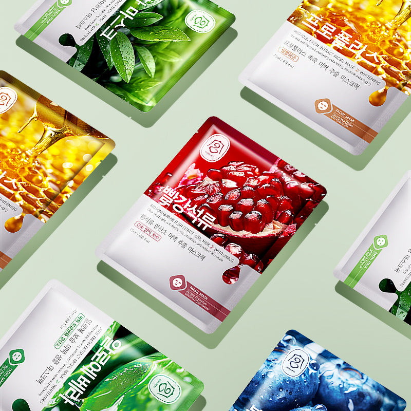 Gong Pei Moisturizing And Brightening Fresh Extract Sheet Mask 25ml