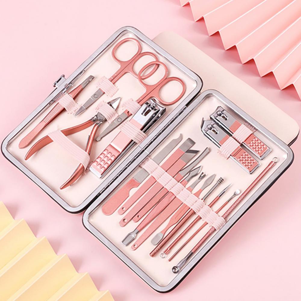 Professional Manicure Pedicure Kits Travel Size