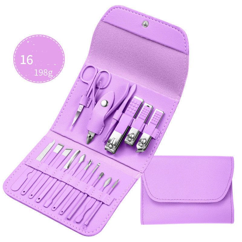 Professional Manicure Pedicure Kits Travel Size